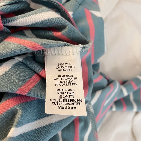 ☼ Boutique Bodysuit Striped Long Sleeve - Picture 6 of 6